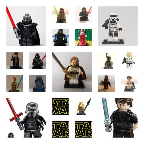 Minifigure star wars saga - minifigure, da