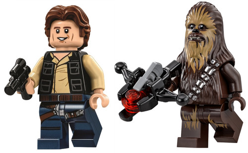 Lego star wars han - solo, and