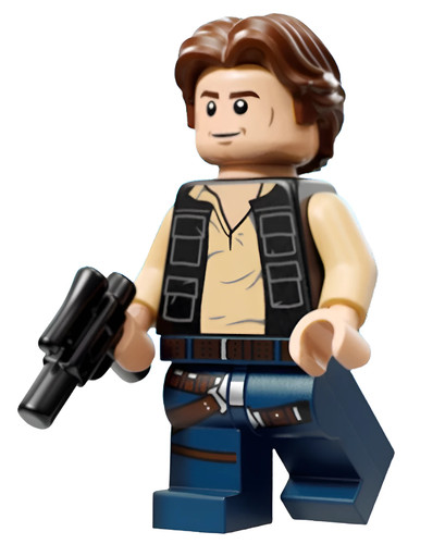 Lego star wars han solo - star,