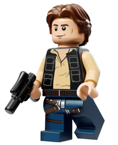 Lego star wars han solo - star,